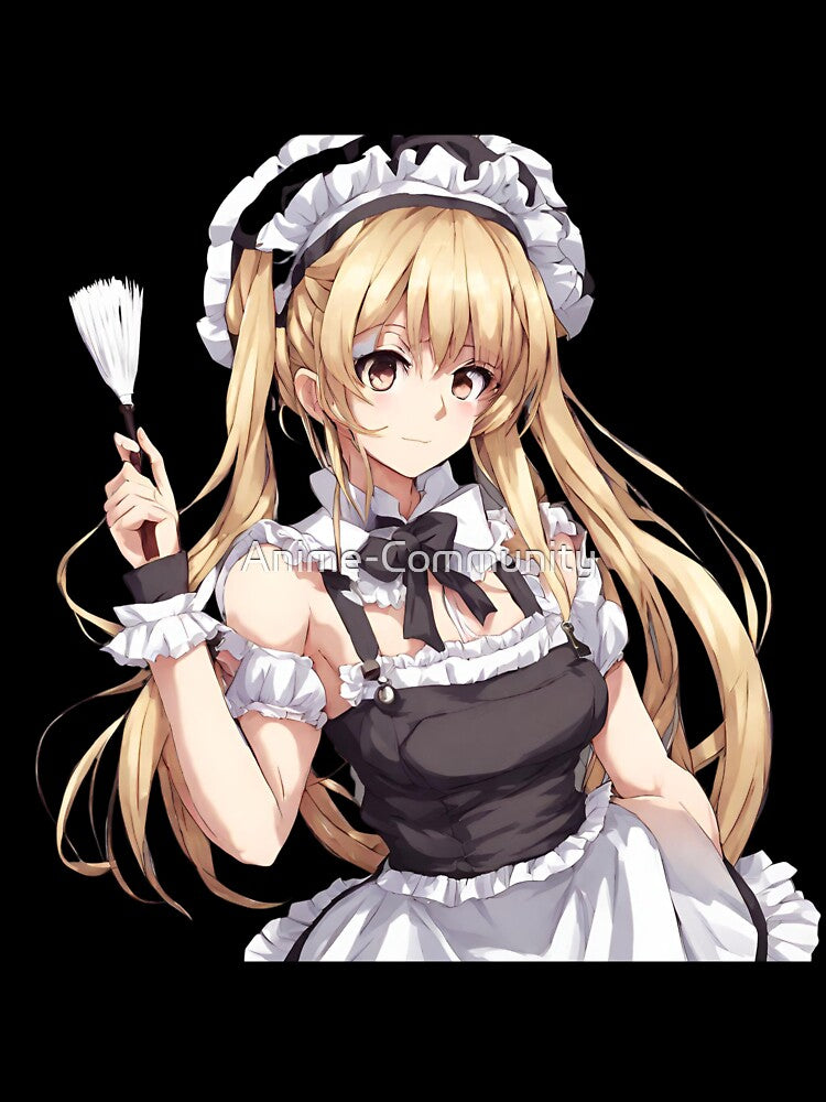 Kawaii Blonde Anime Maid: Your Adorable Fantasy by Anime-Community