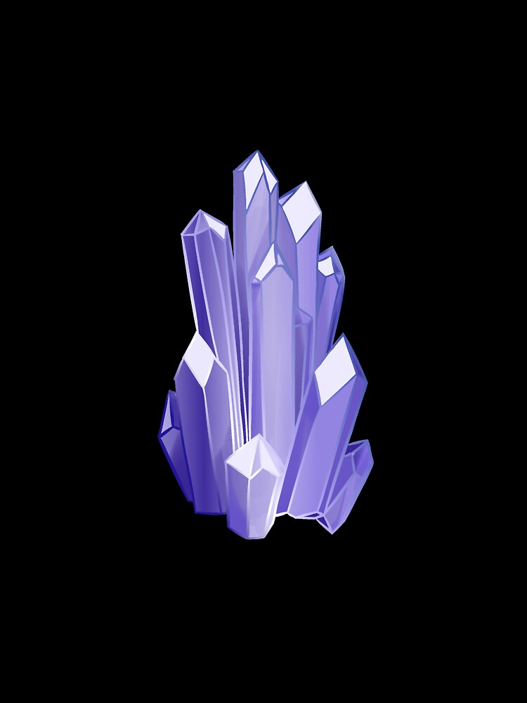 Magic Crystal Crystalline Amethyst Stone Crystals Purple Crystal Violet by Aissa Zans