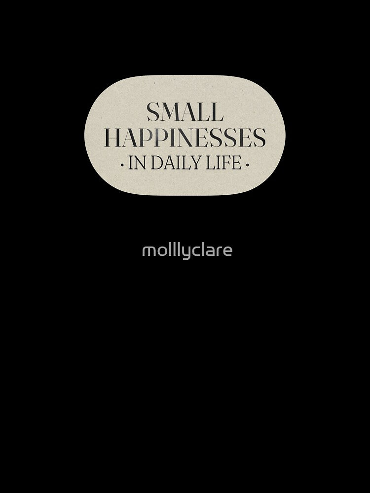 Small Happinesses in Daily Life Version 1 - Journaling & Kindle-Inspired Design by Stickers by @molllyclare