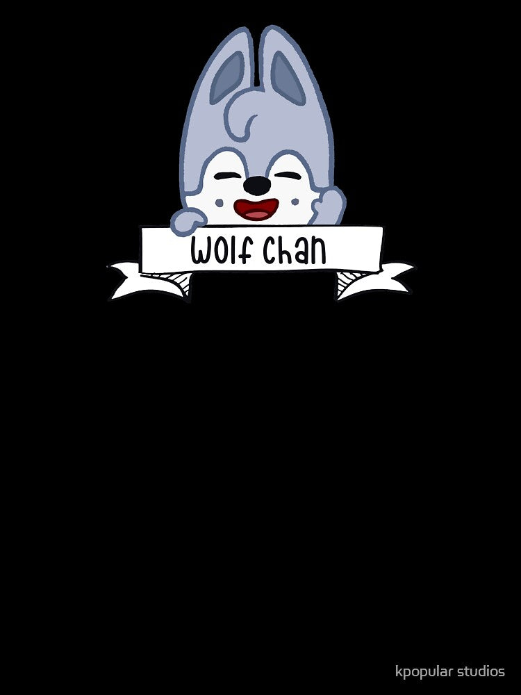 stray kids skzoo (bang chan) wolf chan by kpopular studios