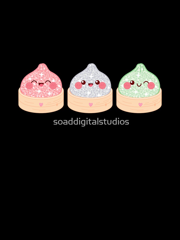 I Have Feelings Mostly About Food Kawaii Dumpling — Cute Dim Sum Funny Food Quote, Foodie Gift, Relatable Humor, Kawaii Food Art by soaddigitalstudios