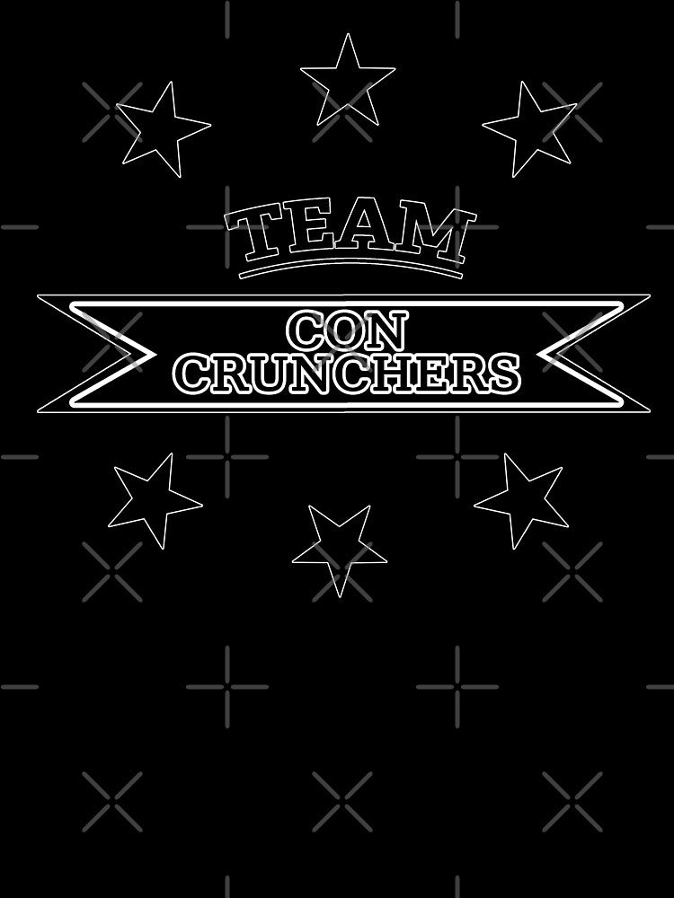 Team con-crunchers (Black tekst) by Kalseru-crafts
