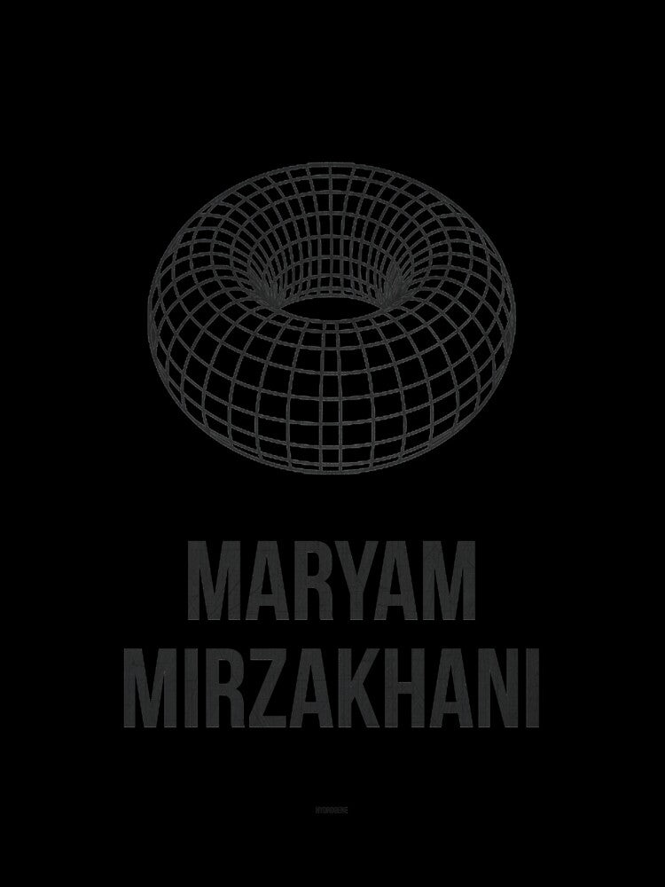 MARYAM MIRZAKHANI - Women In Science by Hydrogene