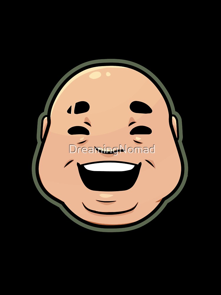 Laughing Nomad: Vibrant Logo Design of a DreamingNomad by DreamingNomad