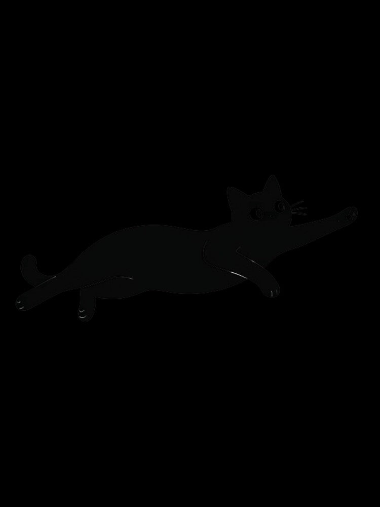 Funny Black Cat Poses & Silhouettes - Void Cat by Outlaw Ink