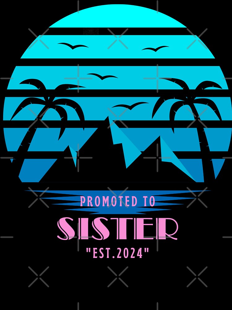 Vintage Sister 2024 Retro Brother Hood Gift Tee by Wonderdisi