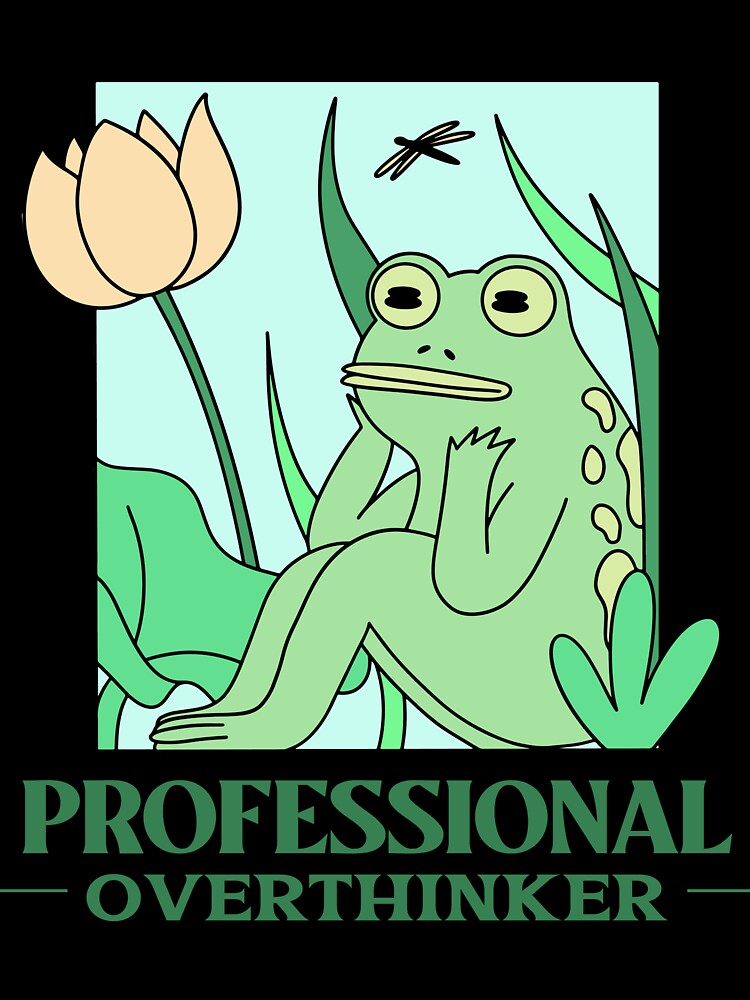 Professional Overthinker by Paige Turner Designs
