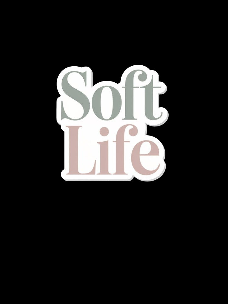 Soft Life Aesthetic Funny Sticker by Studioyasmin
