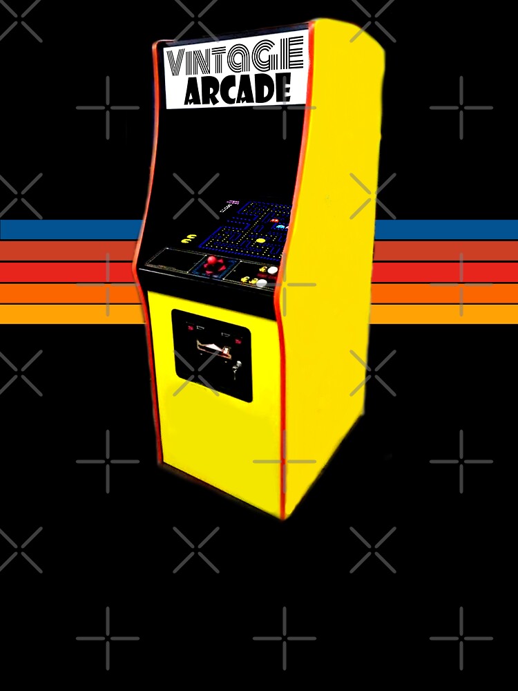 Vintage Arcade Stand Up Console Video Game, Coin Op Video Arcade by BubbaCommerce
