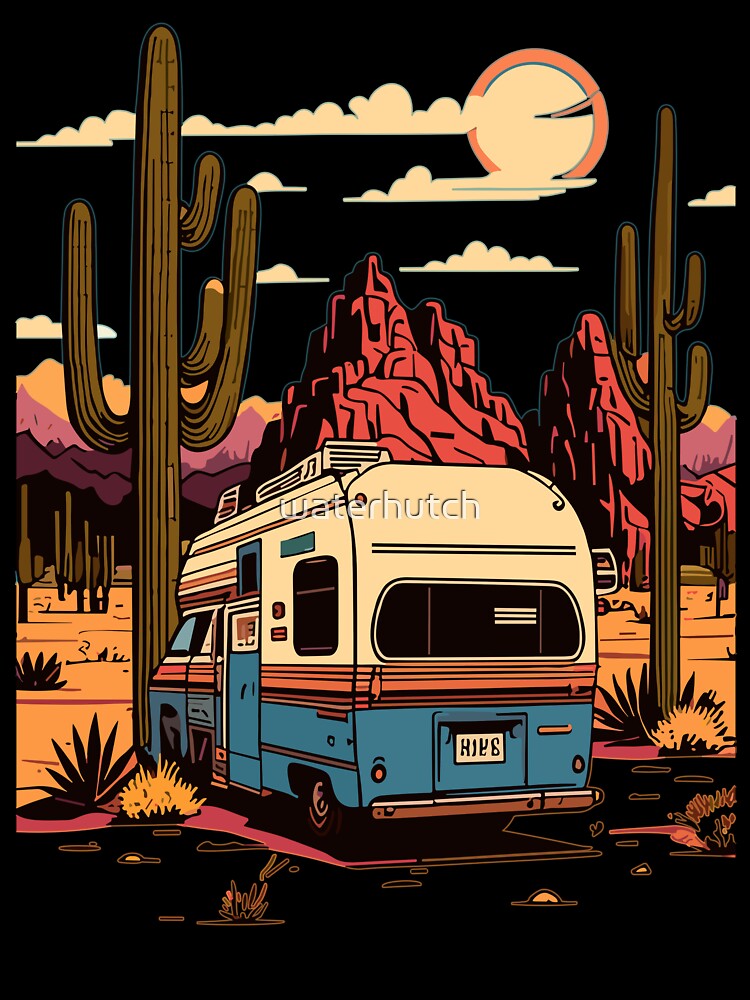 Synthwave Sunset Serenade by waterhutch