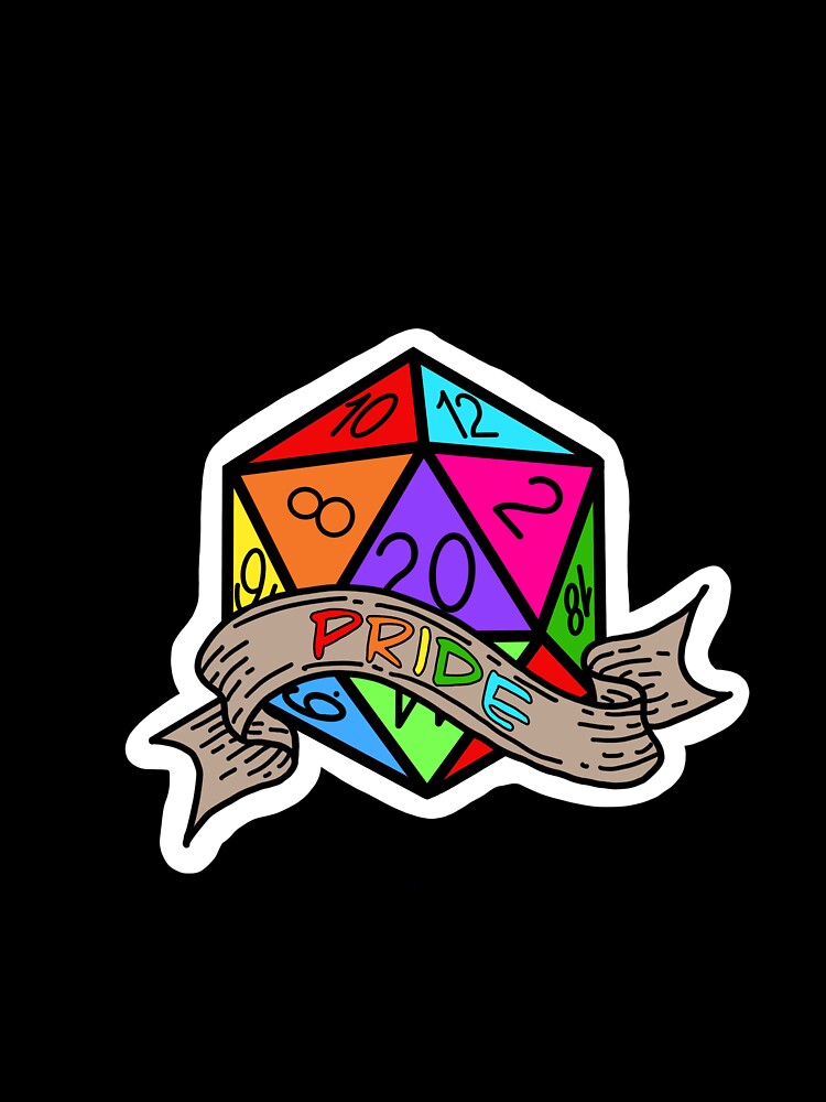 Pride D20 by DogEarDesigns