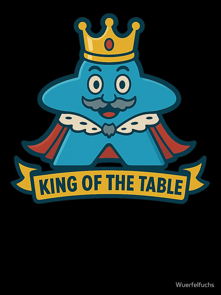 King of the Table - Nerd design with a royal statement by Wuerfelfuchs