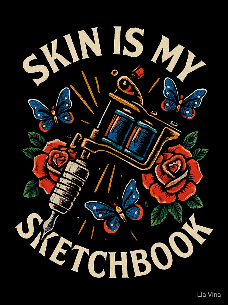Tattoo Artist's Sketchbook by Lia Vina