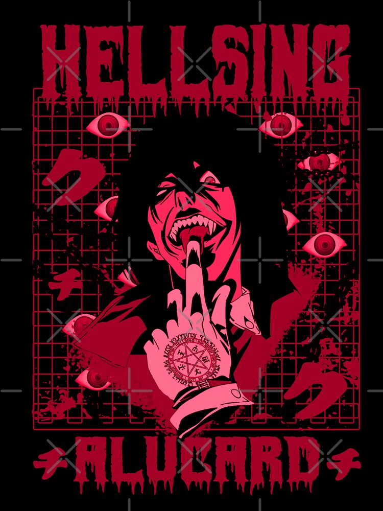 Alucard Dracula Anime by MetaverseAttire