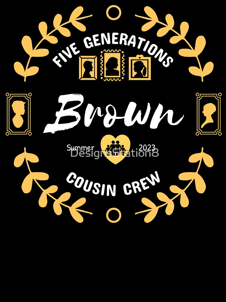 Brown Cousin Crew Family Reunion Summer Vacation by DesignsStation8