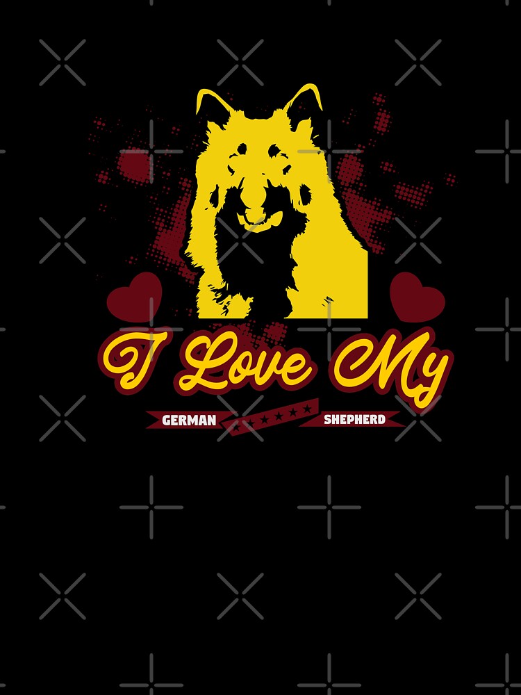 Dog Lover I Love German Shepherd by teamph
