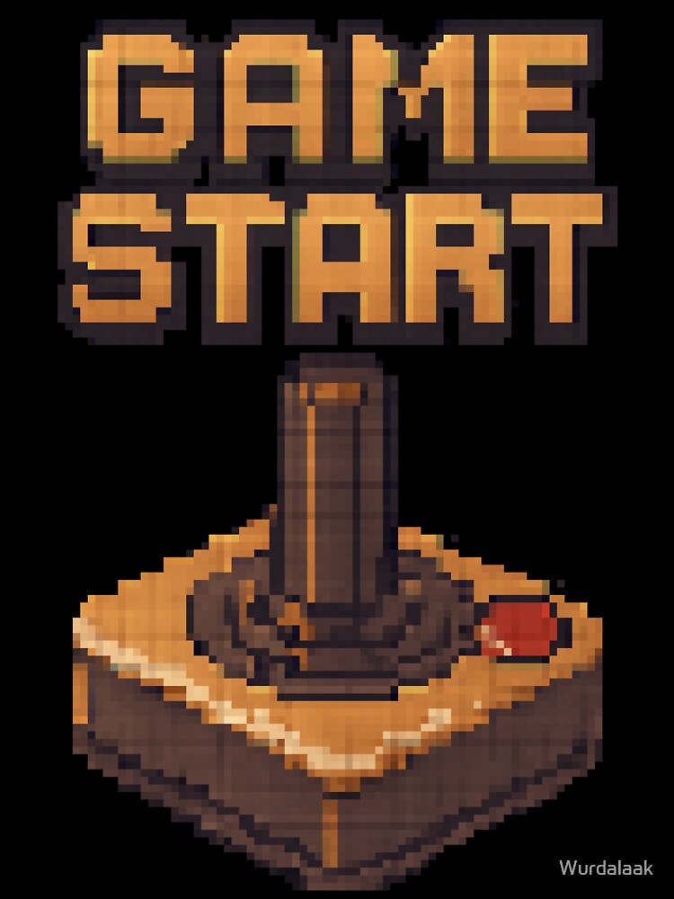 Retro Joystick PixelArt by Wurdalaak