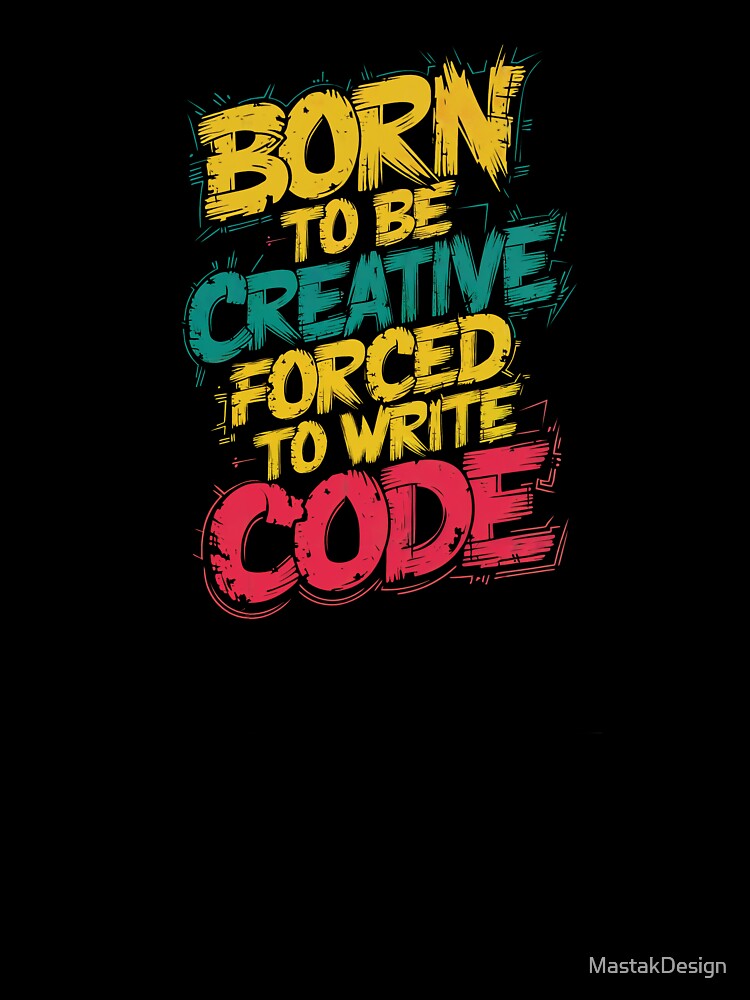 Creative soul constrained by coding demands. by MastakDesign