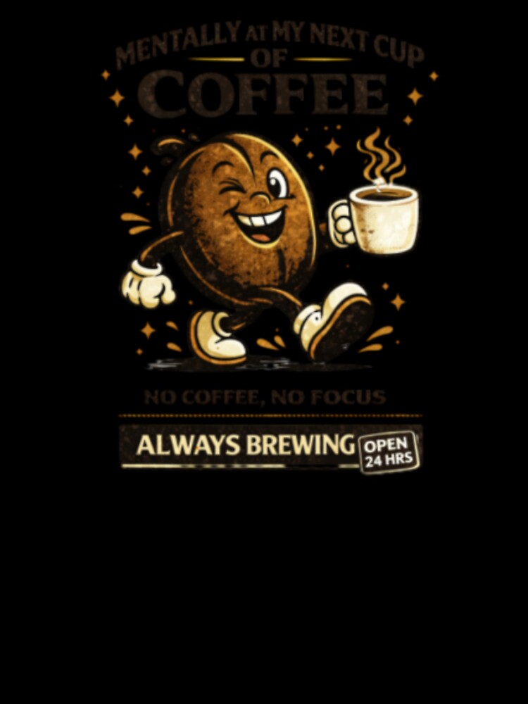 Mentally At My Next Cup Of Coffee by RLDesignsStudio