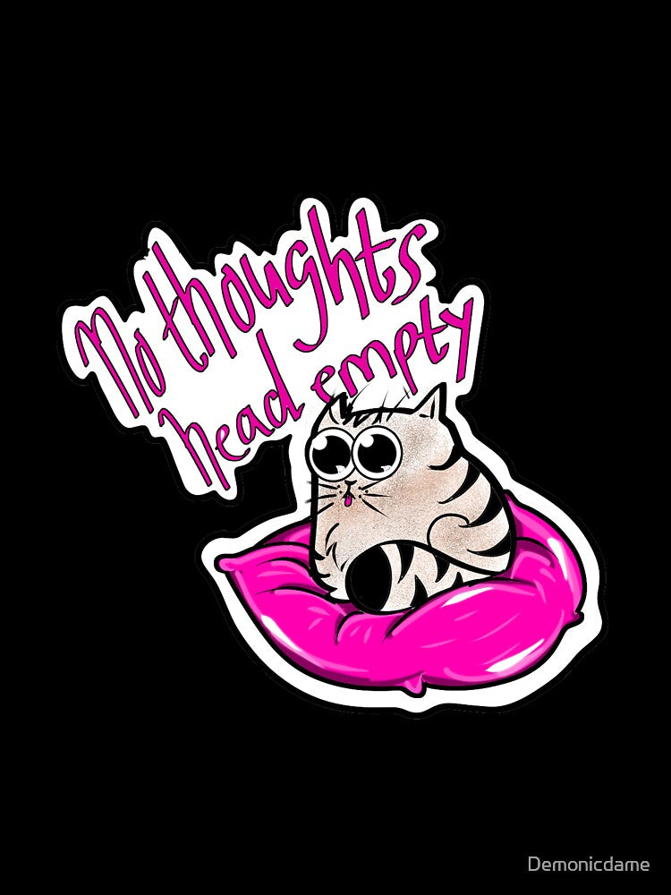 No thoughts head empty by Demonicdame