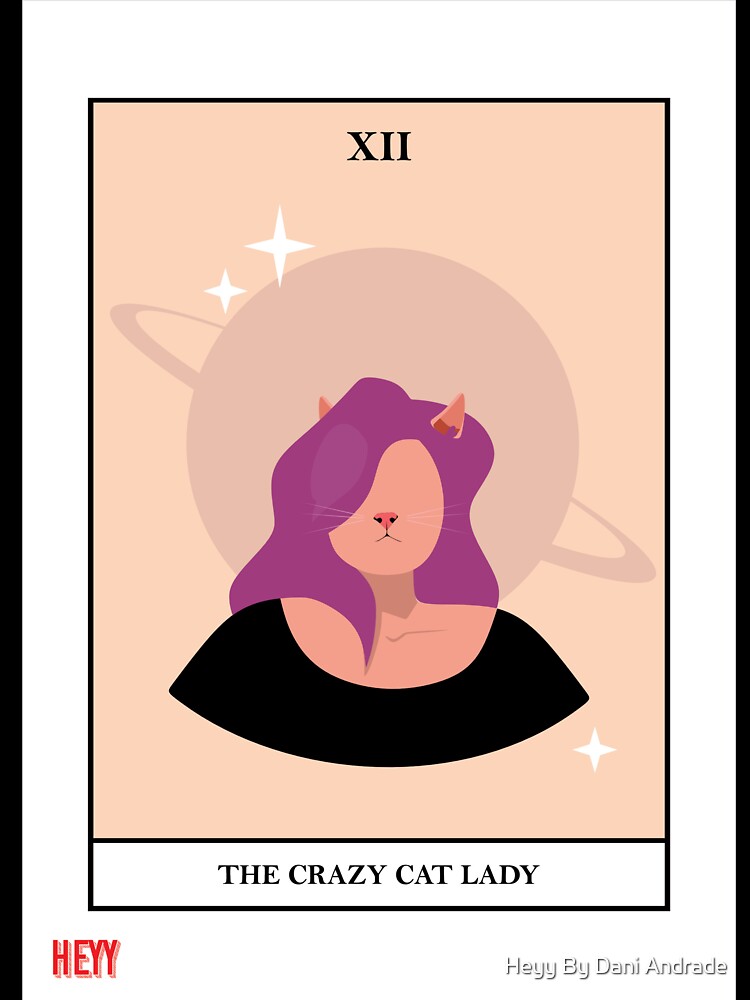 The Crazy Cat Lady by Heyy By Dani Andrade