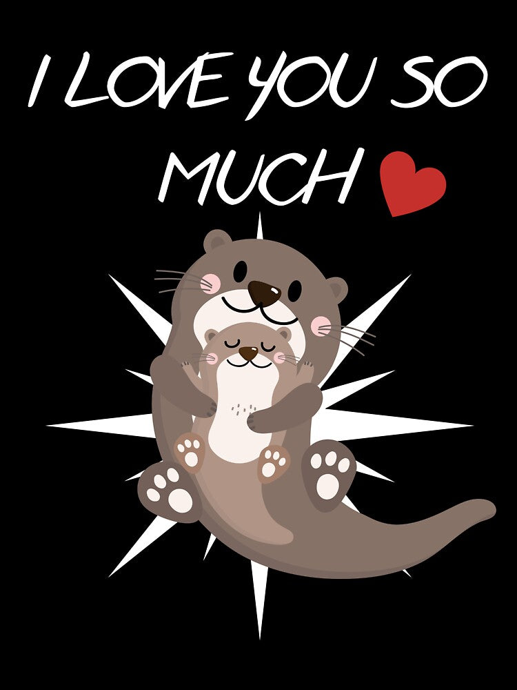 Significant Otters spiral notebook by Dailyanimal
