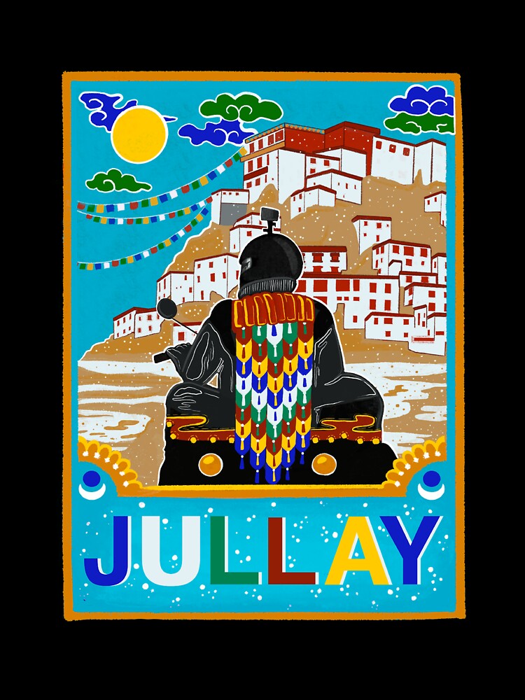 Free Tibet Himalayan Rider Motorcycle Club by Sampda Mago