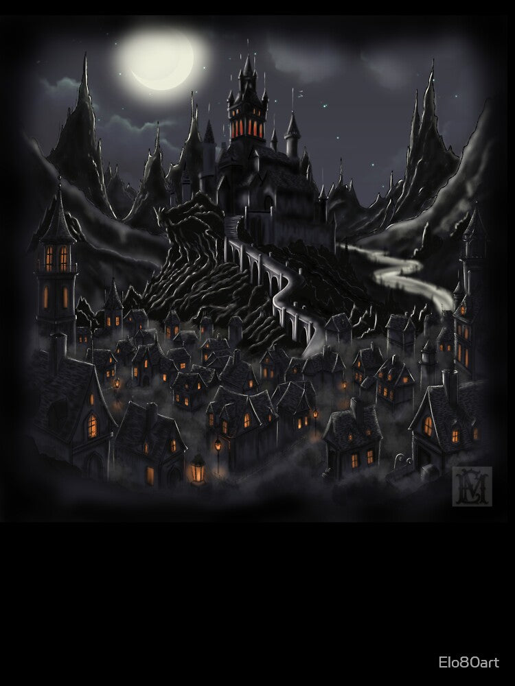 The whispering Manor by Elo80art
