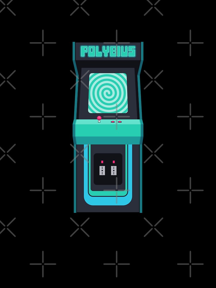 Polybius Arcade Game Machine Cabinet Front Light by VoodooCircus