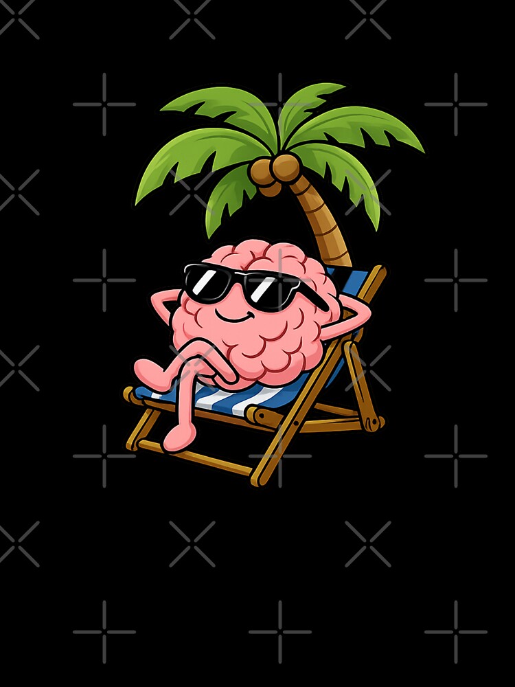 Brain Officially Out Of Office by Functioningish
