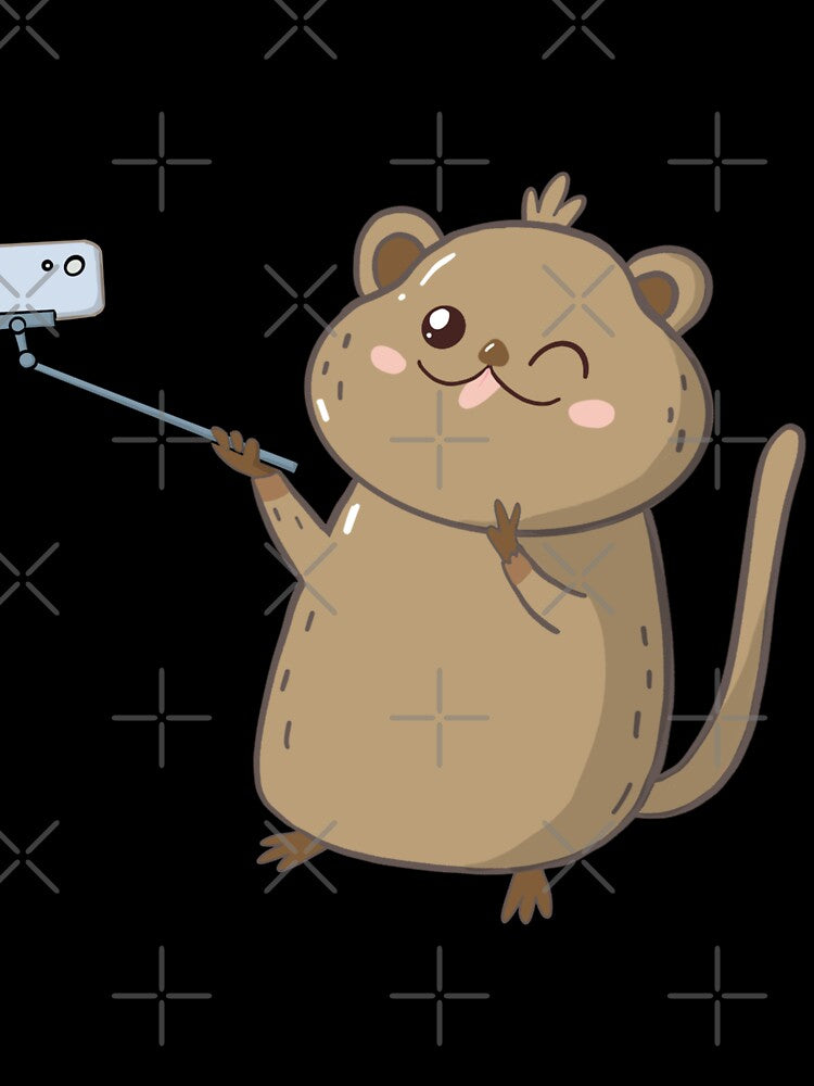 Cute Quokka Doing Selfie by kyooties kwaii