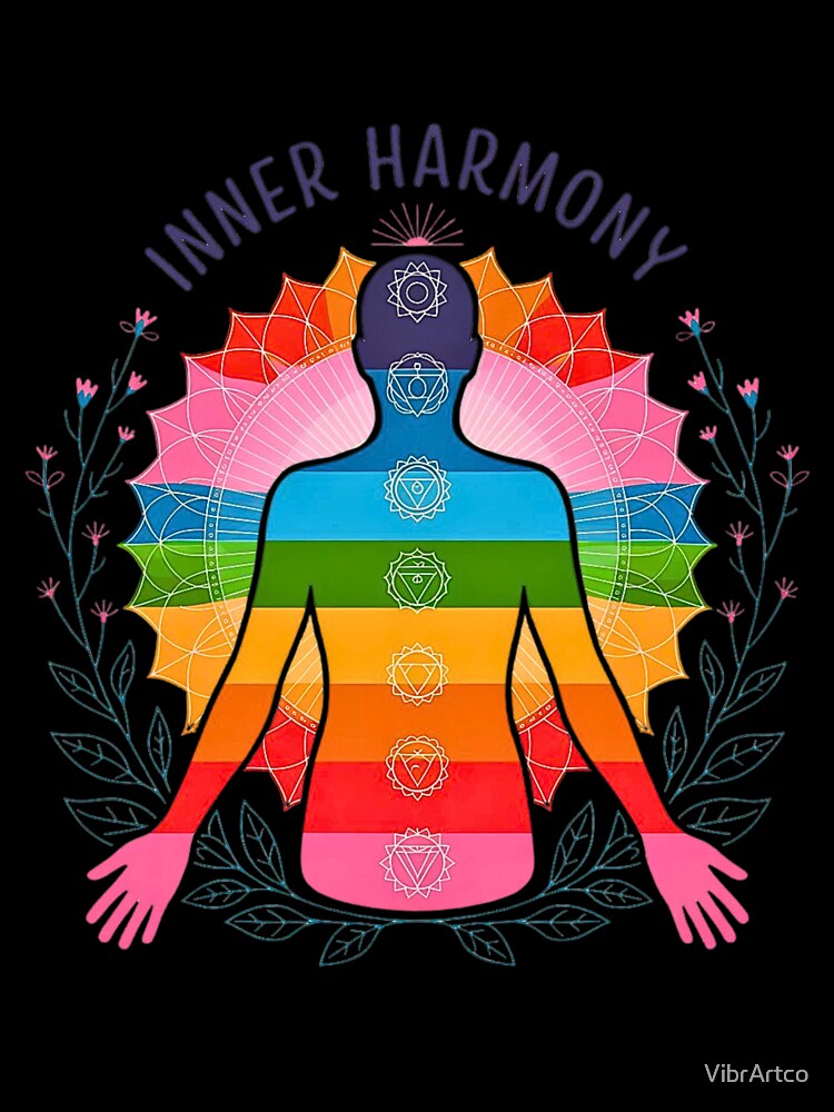 Yoga Inner Harmony Chakra Balance by VibrArtco