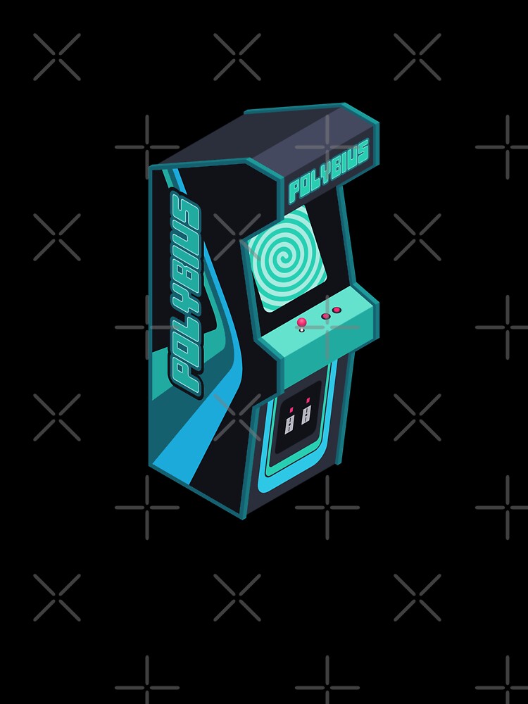 Polybius Arcade Game Machine Cabinet Isometric Light by VoodooCircus