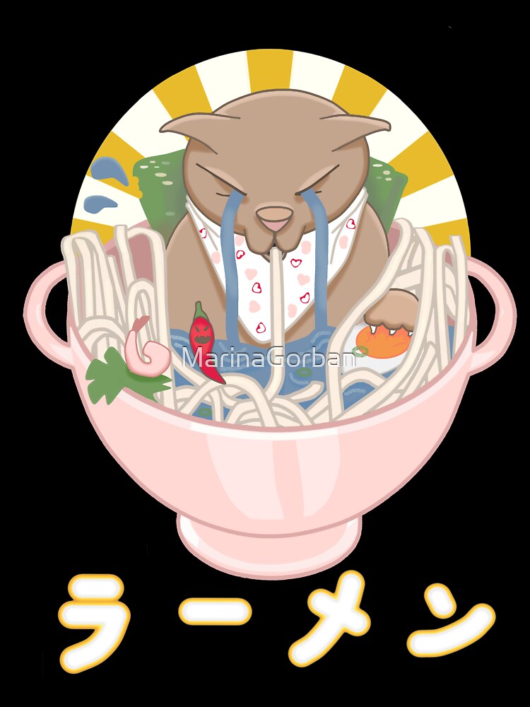 Funny Ramen Cat - Ramen Life by ViewerEqualsPhoton