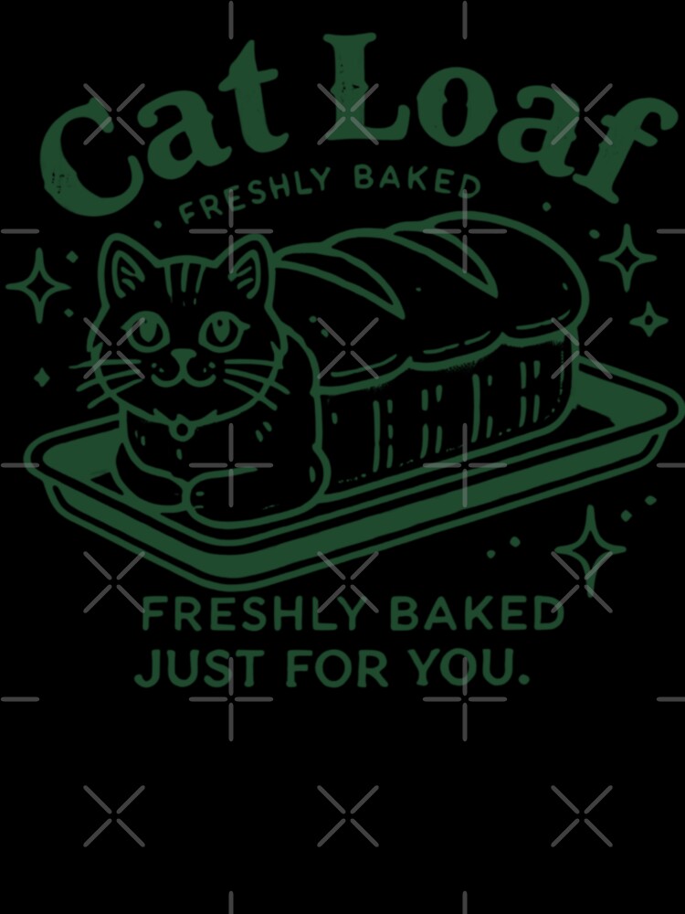 Cat loaf cute by Inadesignstore