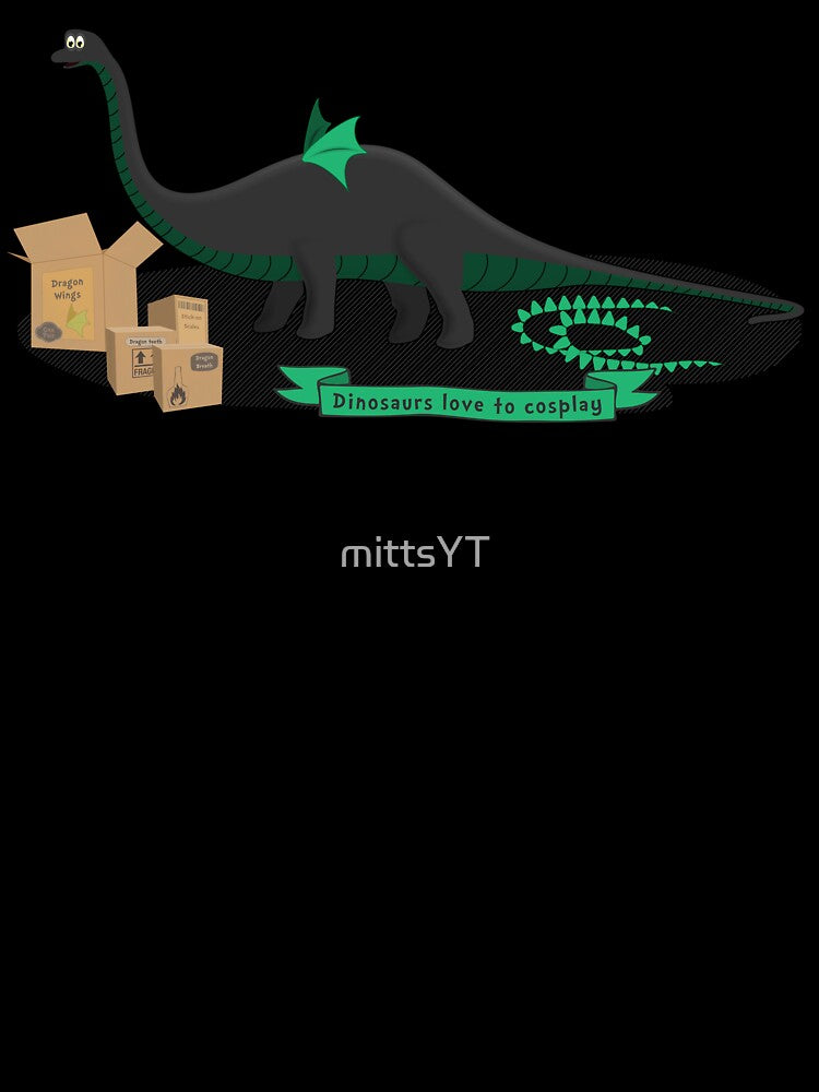 Dinosaurs love to cosplay by mittsYT