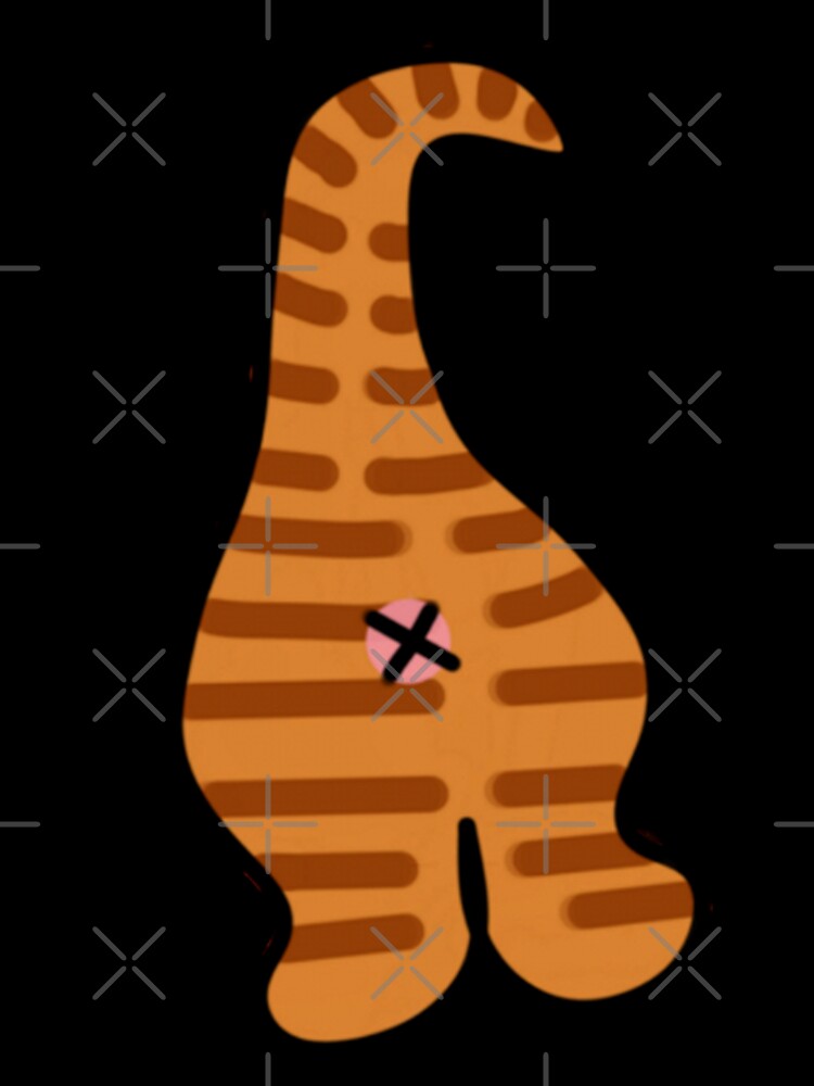 Cat Butt - Ginger by Mekredez