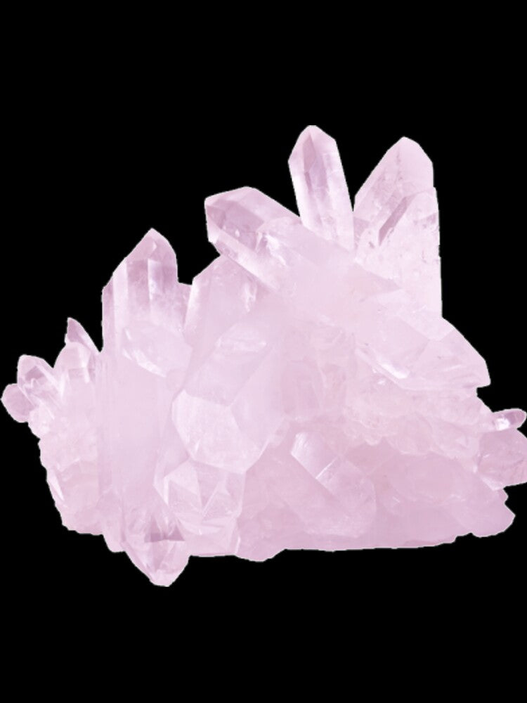 Rose Quartz Crystal by Nicole Bagniefski