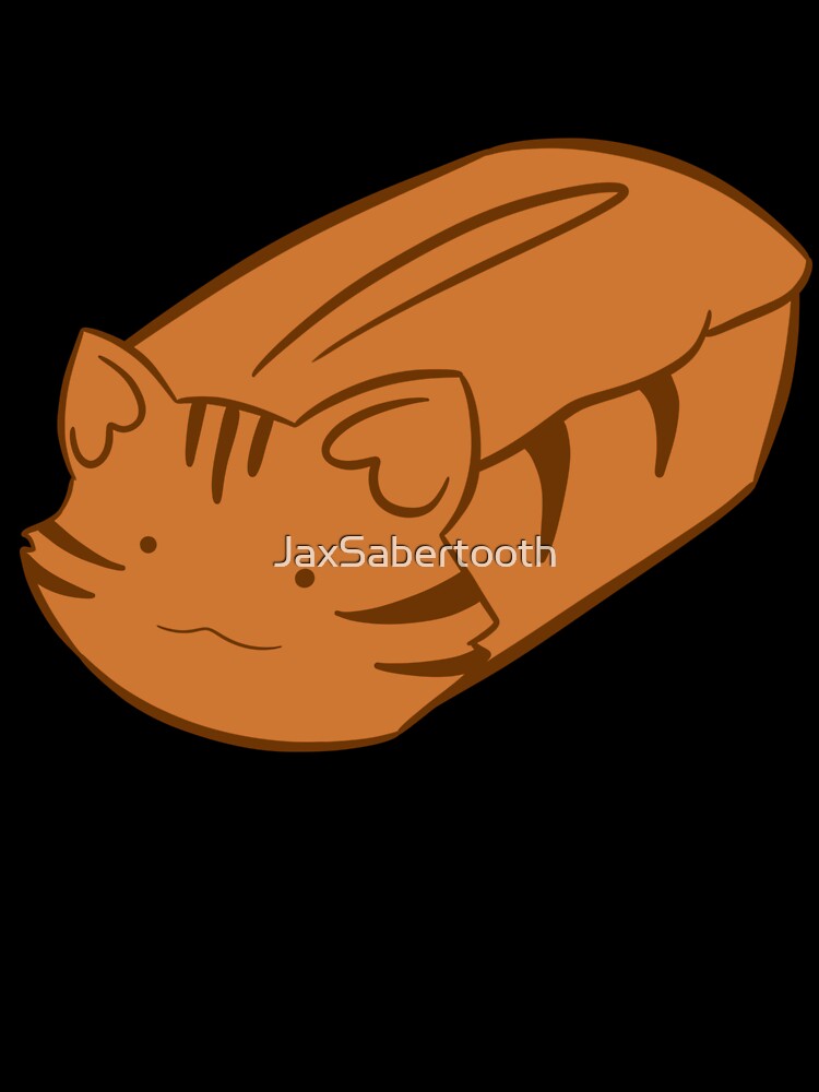 Cat Loaf Cute Design by JaxNaBox