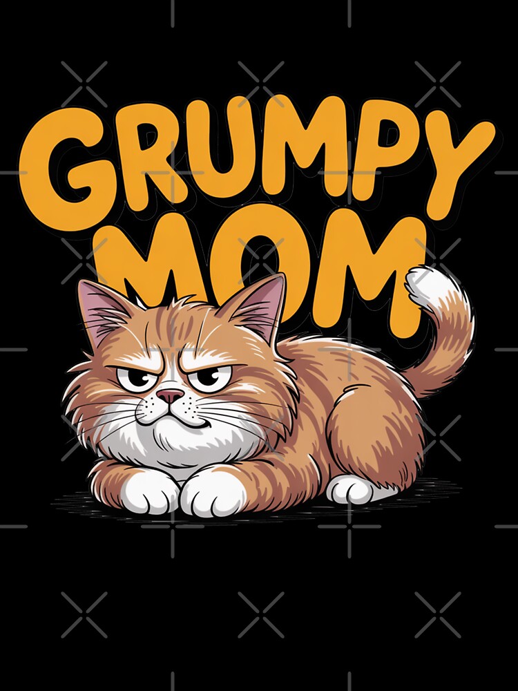Grumpy Redhead Cat Mom by MonkiFlipp