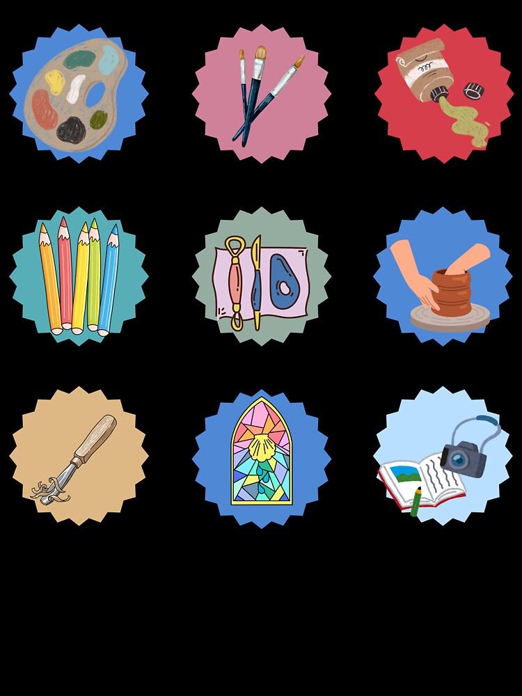 Artist sticker planner by BritishDelights