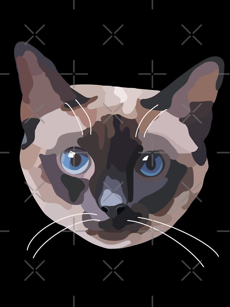 Siamese Cat by Mekredez