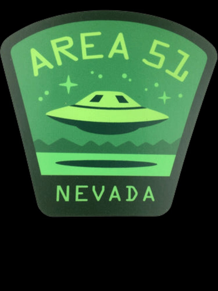 Area 51 Nevada UFO Travel Logo by EremitaOfficial