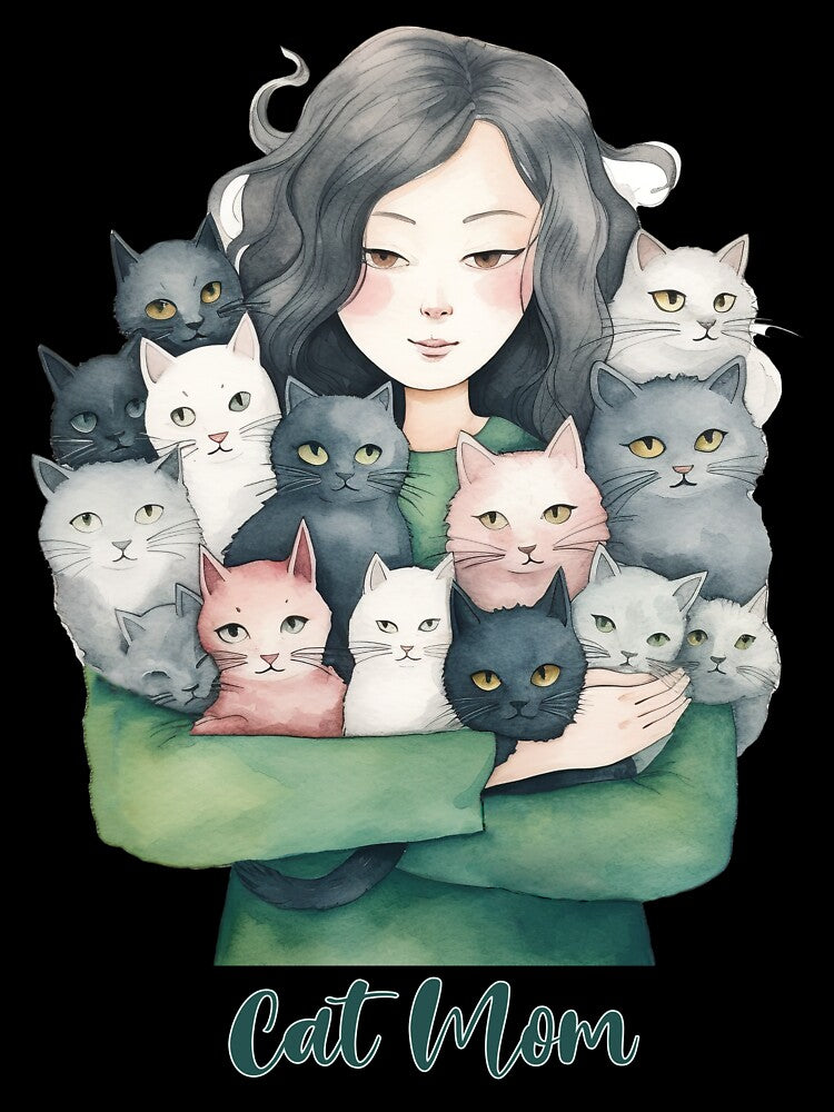Cat Mom by WinterWifeArt