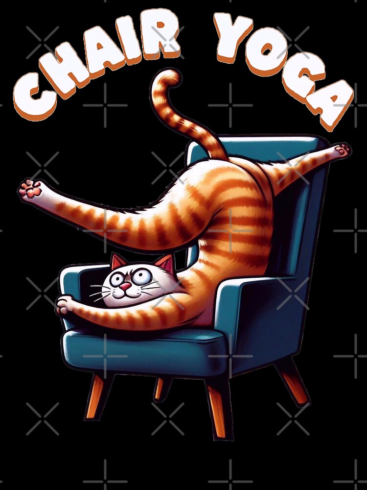 Chair Yoga by FreshArtFusion