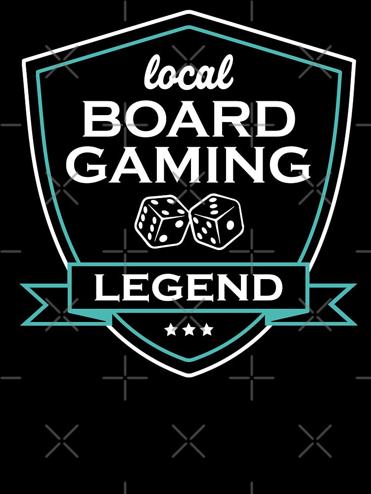 Board Gaming Tabletop Gamer Legend by HotHibiscus