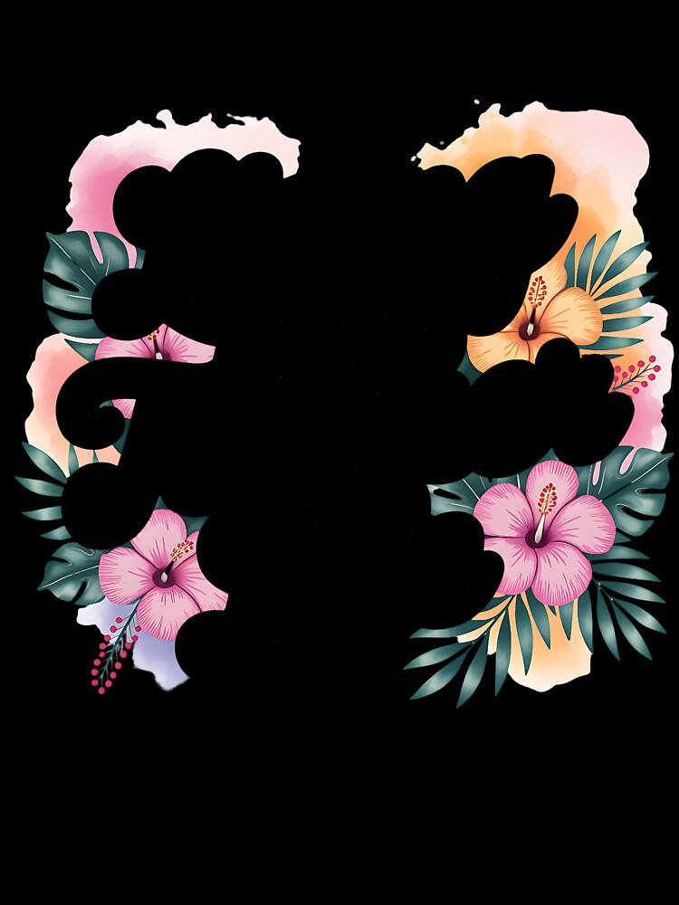 Living That Teacher Life – Tropical Floral Teacher Design by NSB-Design