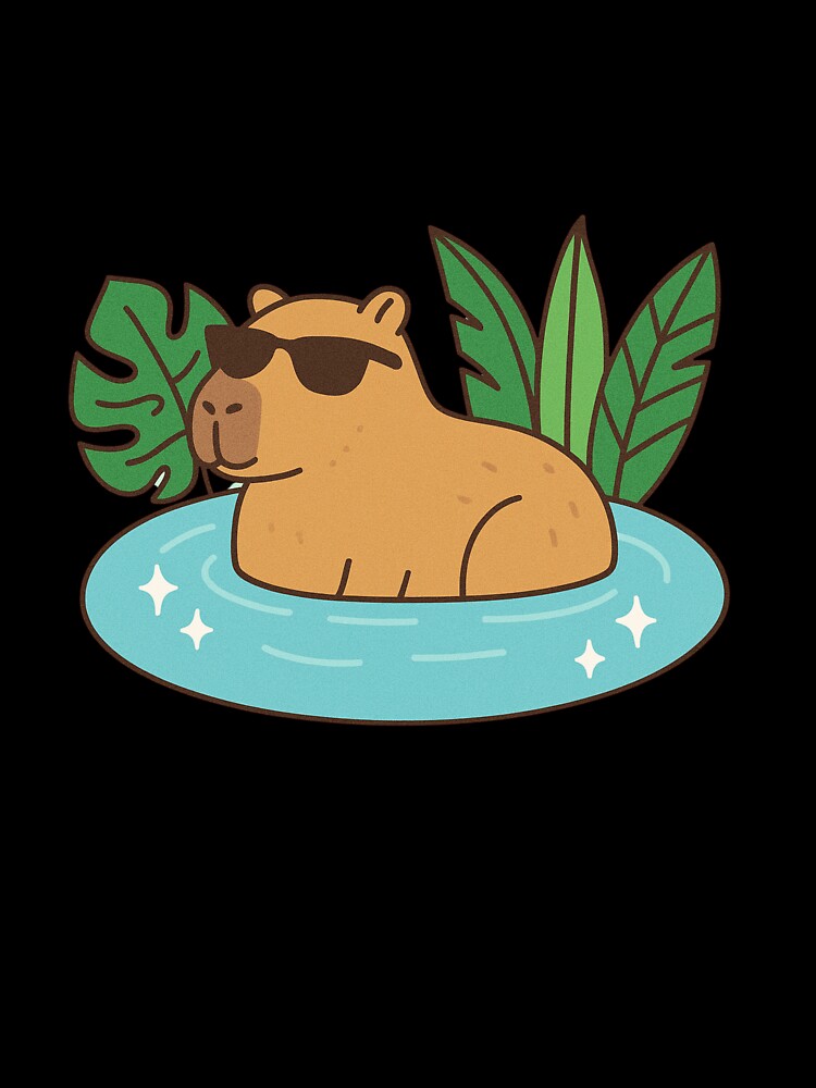 Capybara Vibes Only by Designeerguy