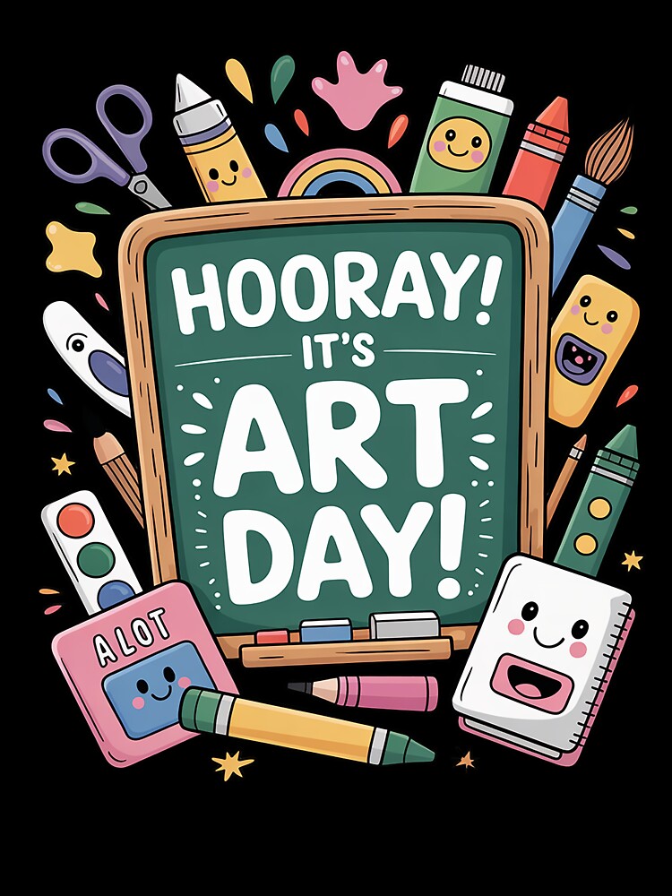 Hooray It's Art Day Art Teacher Back To School Women by Moxizz