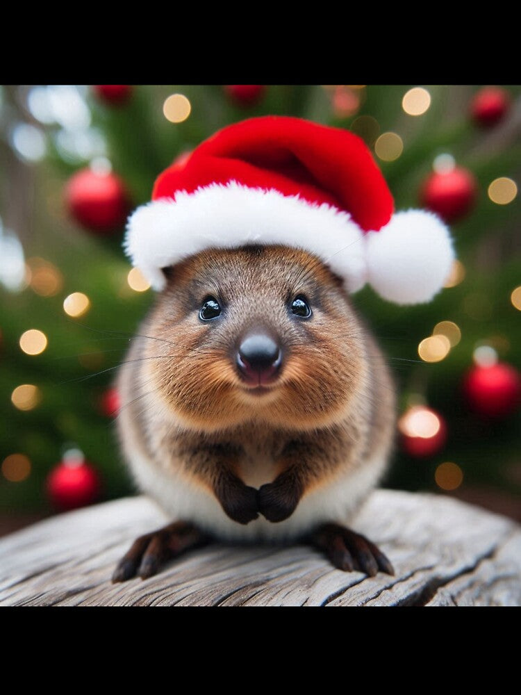 Santa Quokka 4 by Sybille-Yates